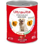 Ultravita Premium Yüksek Proteinli Karışık Konserve Yaş Köpek Maması 415GR x 24 Adet - Görsel 4