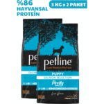 Petline Somonlu Yavru Köpek Maması 6kg (2 x 3kg) - Pretty - Görsel 2