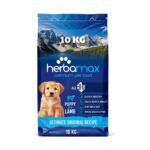 HerbaMax Premium Puppy Kuzu Etli ve Pirinçli Yavru Köpek Maması 10 Kg – Tüm Irklar İçin, Yüksek Proteinli - Görsel 3