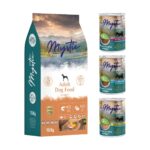 Mystic Somonlu Köpek Maması 15 kg + 3 Adet Konserve
