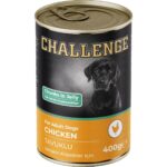 Challenge Tavuklu Yetişkin Köpek Konservesi 400 gr