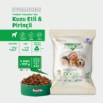 BonaCibo Adult Dog Kuzulu ve Pirinçli Yetişkin Köpek Maması, 100 gr x 5 Adet, Tüm Irklar Için, Doğal, Şeker Içermez - Görsel 2