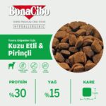 BonaCibo Puppy Dog Kuzulu ve Pirinçli Yavru Köpek Maması, 15 Kg, Tüm Irklar Için, Doğal, Şeker Içermez - Görsel 4