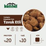 Kennel Adult Dog Tavuklu Yetişkin Köpek Maması, 15 Kg, Tüm Irklar Için, Doğal, Şeker Içermez - Görsel 4