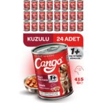 Cango Yetişkin Yaş Köpek Maması Kuzu Etli 415GR 24LÜ