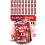 Cango Yetişkin Yaş Köpek Maması Kuzu Etli 415GR 36LI