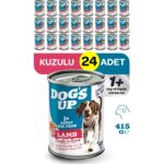Dog's Up Dogs Up Yaş Yetişkin Köpek Maması Kuzu Etli 415GR 24LÜ