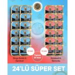 Reflex Plus Pate Msc Karidesli ve Somonlu Mini ve Küçük Irklar Için Yetişkin Köpek Maması 24X85 G