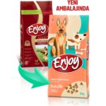 Enjoy Kuzulu ve Pirinçli Yetişkin Köpek Maması 15 Kg - Görsel 2