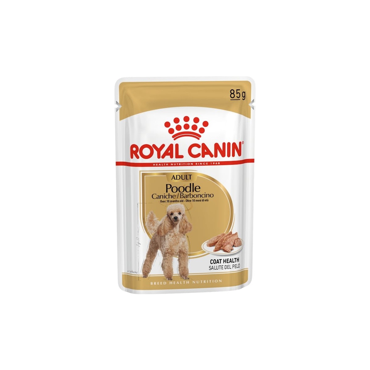 110001212265435.jpg Royal Canin Poodle Yaş Köpek Maması 12 x 85g - Görsel 1