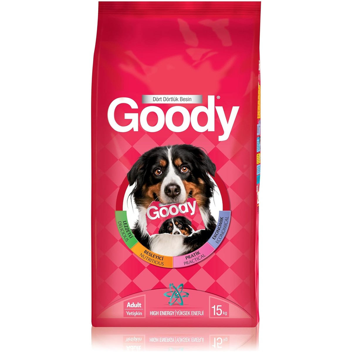 110001213794660.jpg Goody High Energy Yüksek Enerjili Yetişkin Köpek Maması 15 Kg - Görsel 1