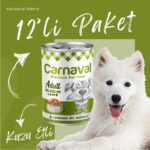 Carnaval Premium Yetişkin Köpek Konservesi Kuzu Etli 400 gr x 12 Adet - Görsel 2