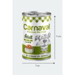 Carnaval Premium Yetişkin Köpek Konservesi Kuzu Etli 400 gr x 12 Adet - Görsel 4